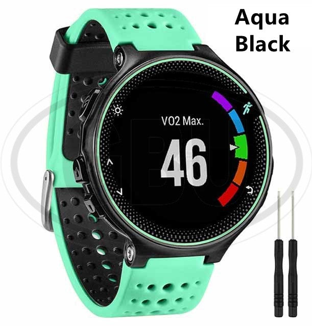 Garmin Forerunner 235 735XT 230 630 Approach S5 S6 Soft Silicone Strap Band - 22mm