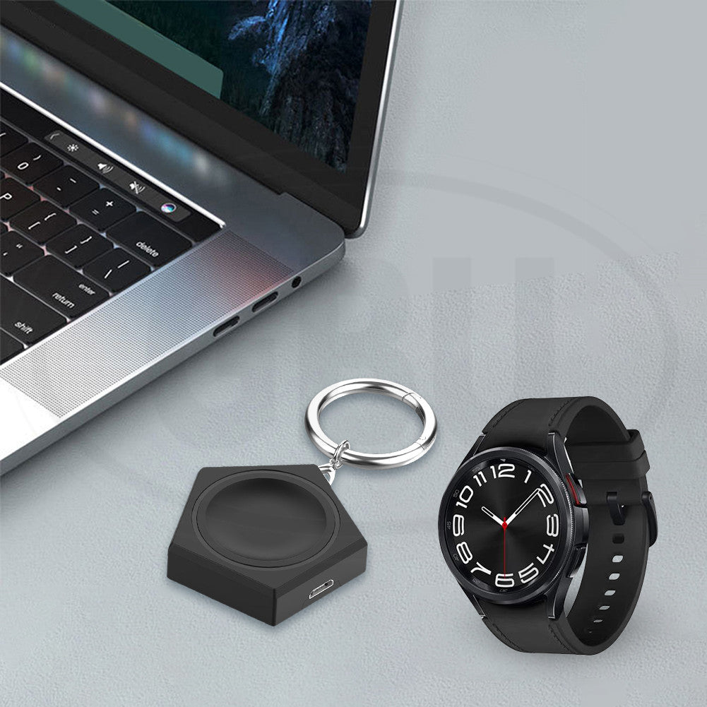 Samsung Galaxy Watch 8 / Watch 7 7 Ultra / Watch 6 / Watch 5 Pro / 4 Classic / Watch 4 / Active 2 Wireless Keychain Charger