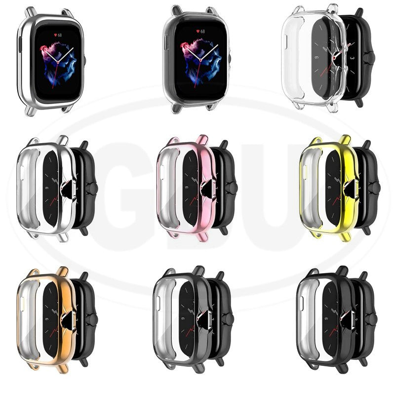 Compatible with Amazfit GTS 3 / GTS3 TPU Full Cover Protector Case (NOT ORIGINAL)