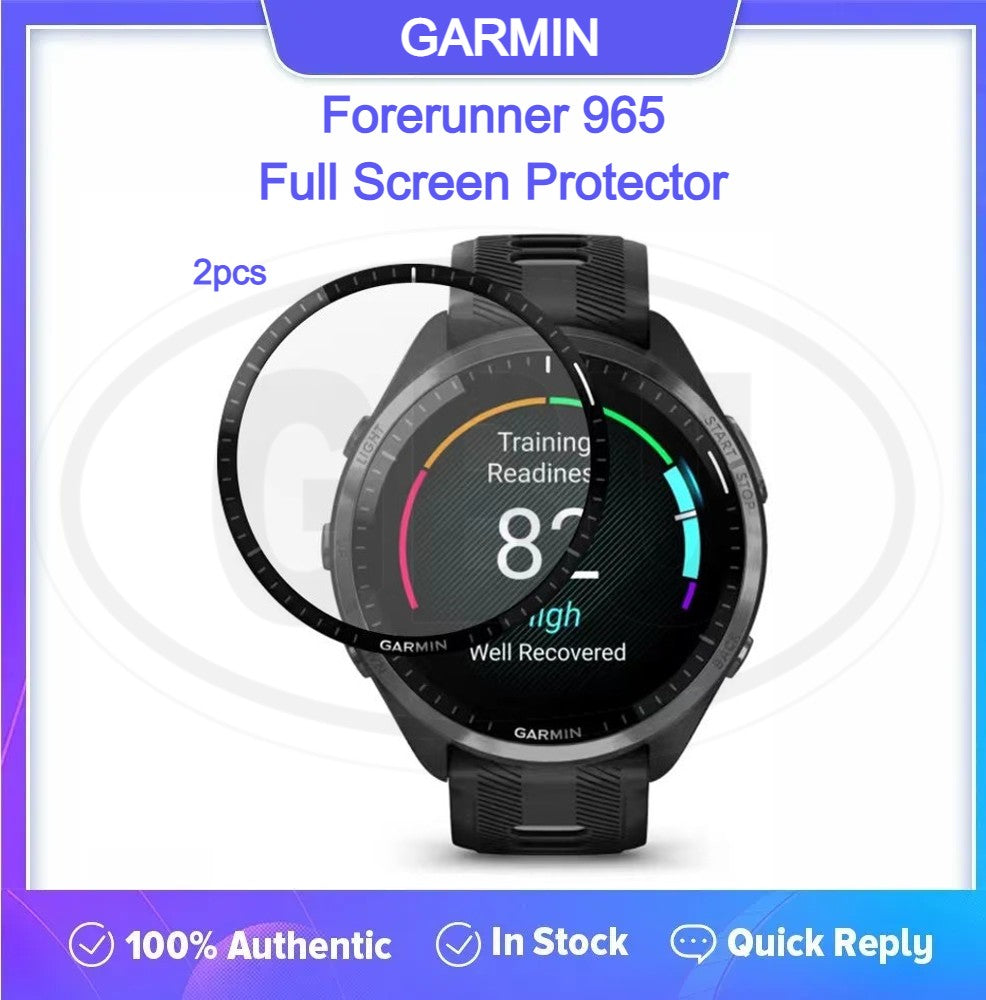 Garmin Forerunner 965 / FR965 TPU Half Cover Protector Case - No Screen