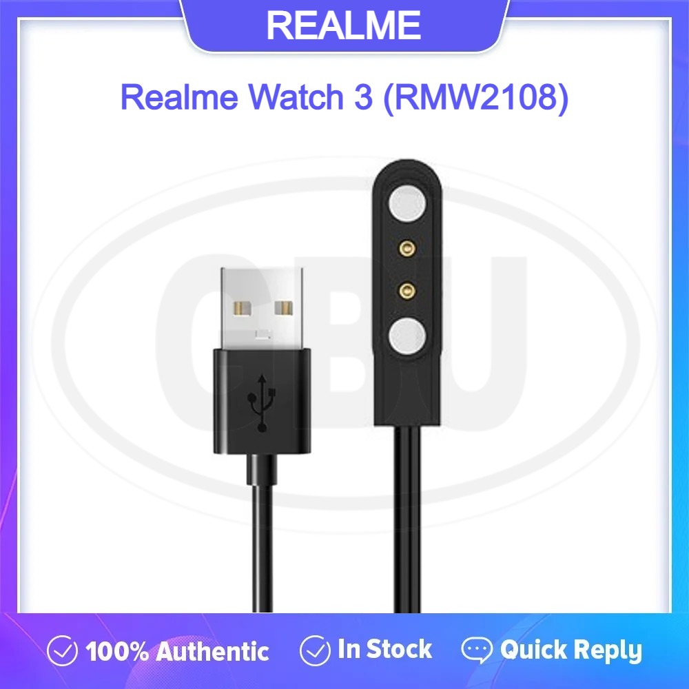 Realme Watch 3 / Watch 3 Pro / RMW2108 / RMV2107 Changing Cable Magnetic Dock