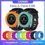 Garmin Fenix 3 / Garmin Fenix 3 HR Sarung Half TPU / Silicone Half Cover - No Screen Cover