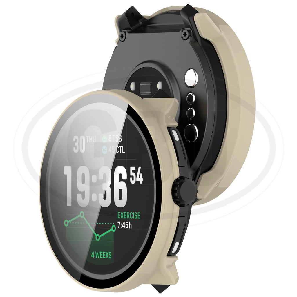 Suunto Race 2 Sarung Full Built-in Tempered Glass Cover