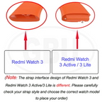 Xiaomi Redmi Watch 3 Active /  Redmi Watch 3 Smart Watch Soft Silicone Replacement Strap Band