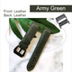 Leather Army Greenn