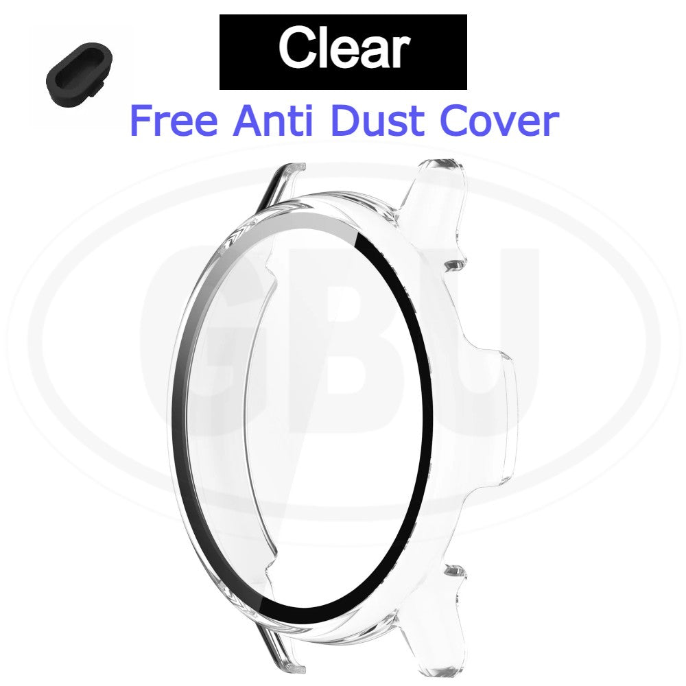 Garmin Vivoactive 5 / Garmin Vivoactive 6 Full Cover Case with Tempered Glass Screen 2-in-1 Case Protector  Dust Cover