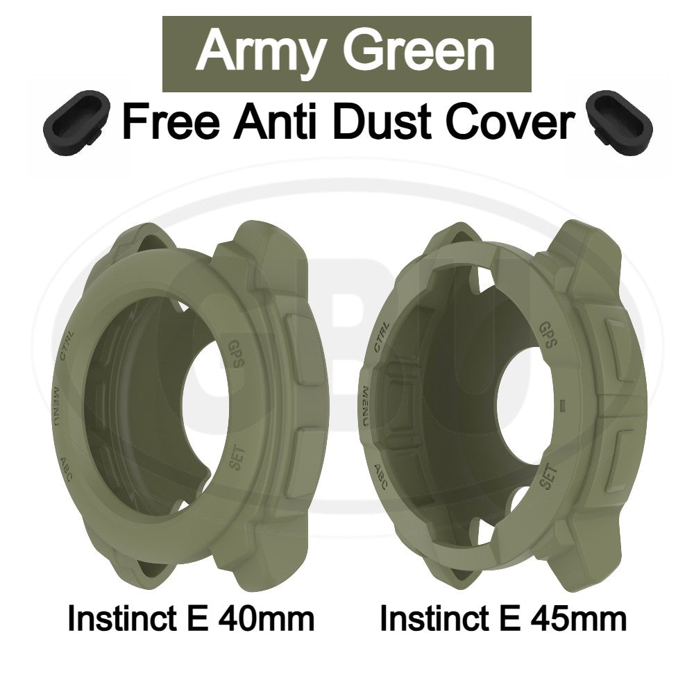 Garmin Instinct E 45mm / Instinct E 40mm Silicone Cover Protector Case  Anti Dust Cover