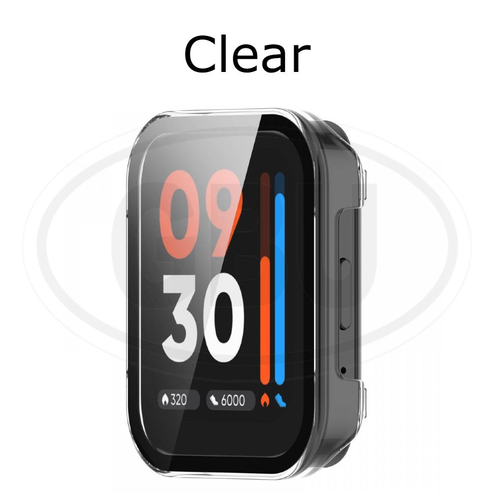 Realme Watch 3 / Realme Watch 3 Pro 2-in-1 Full Cover Case with Tempered Glass Protector Screen