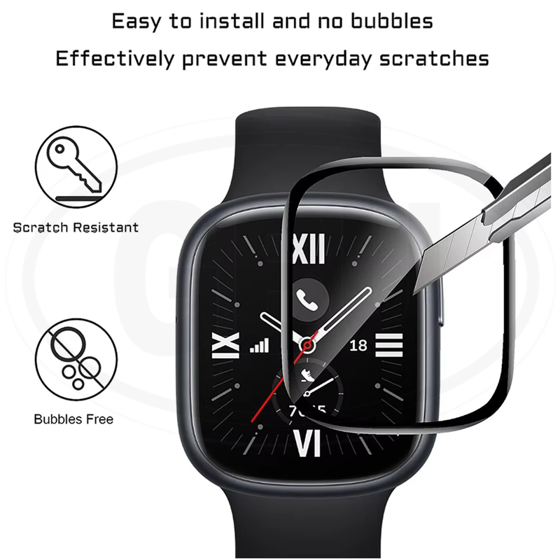 [2pcs] Honor Watch 4 Full Cover 3D Screen Protector - Full Screen