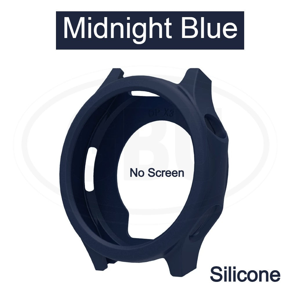 OPPO Watch X3 Sarung Full Built-in Tempered Glass Cover / Sarung Half Silikon - No Screen