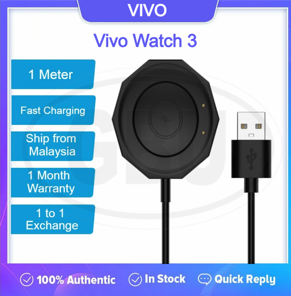 Vivo Watch 3 USB Magnetic Charger Dock Cradle Cable