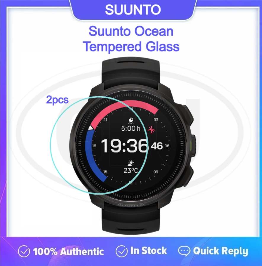 [2pcs] Suunto Ocean Screen Protector HD Tempered Glass