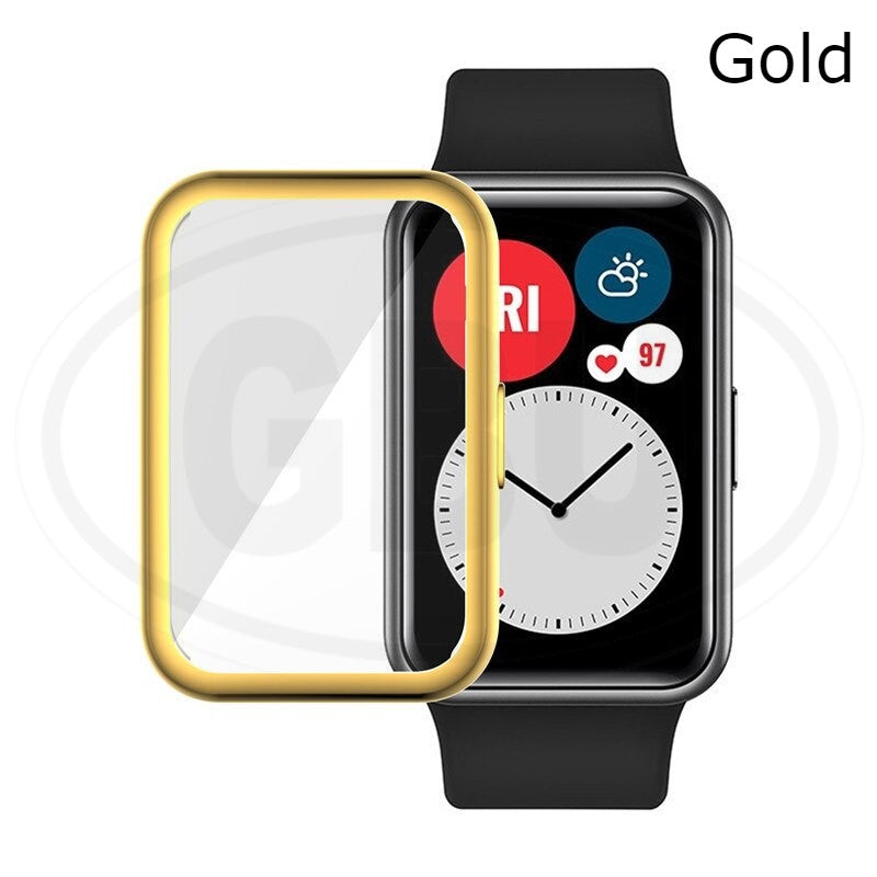 HUAWEI Watch Fit TPU Full Cover Protector Case (Protection Frame Fit Shockproof )