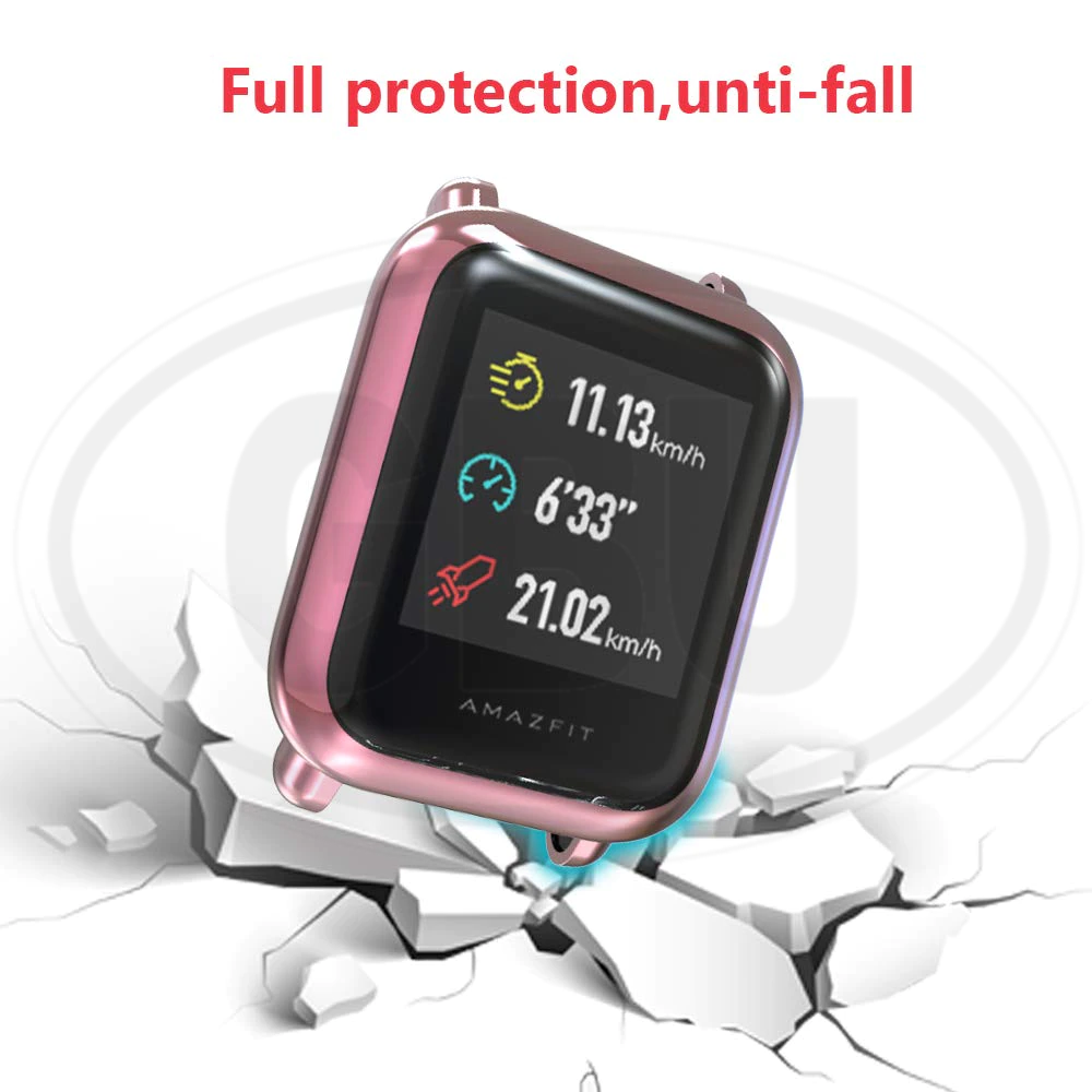 Amazfit Bip U / Bip U Pro / Bip S / Bip S Lite / Bip 1S / Bip Lite TPU Full Cover Protector Case