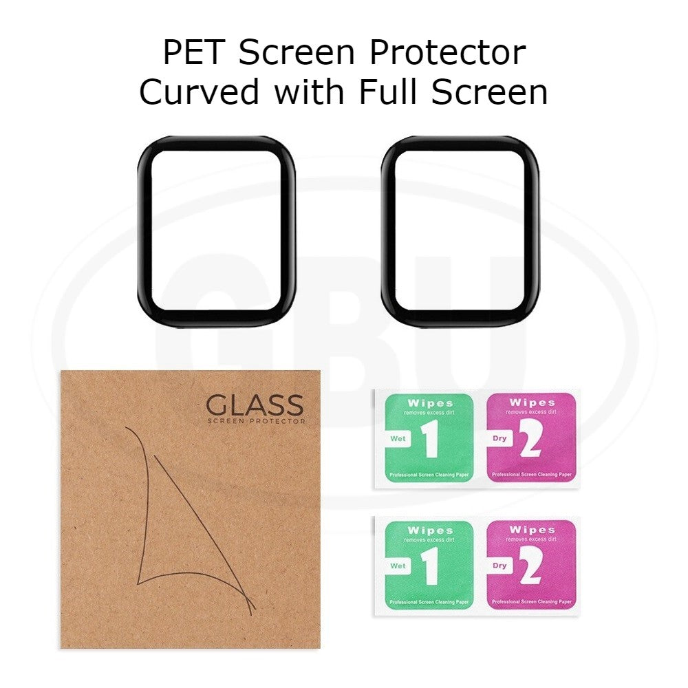 Aple Watch Series 7/SE/6/5/4/3/2/1 3D Full Cover Screen Protector - Full Screen