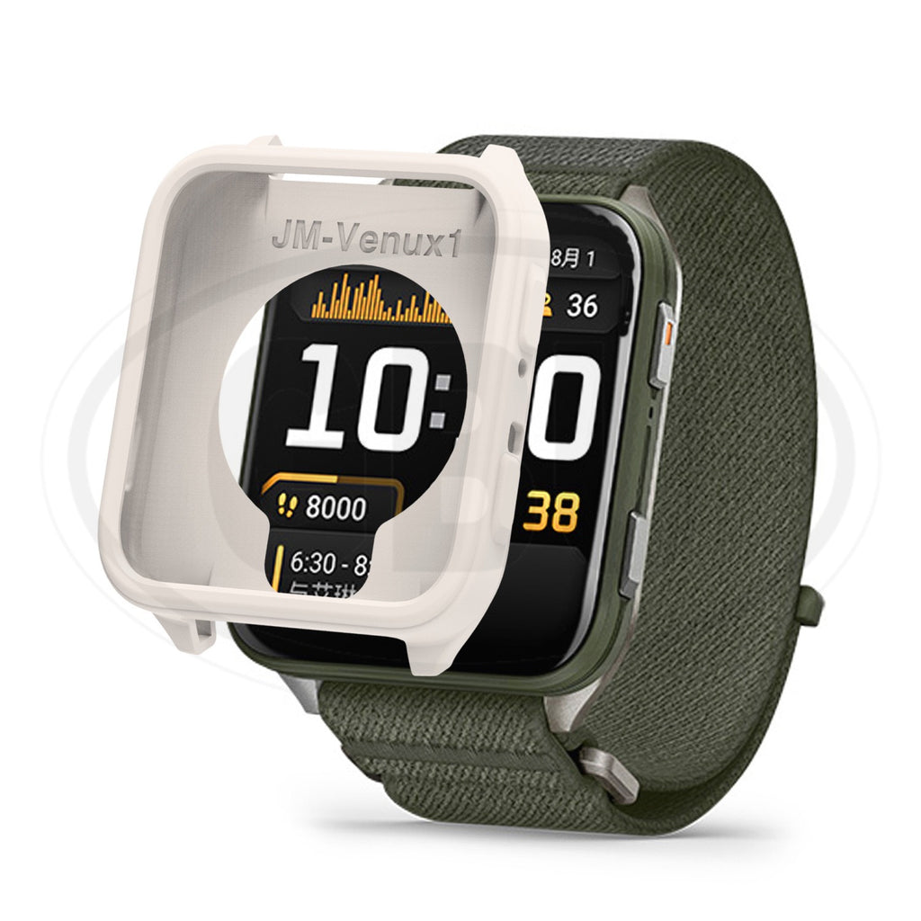 Garmin Venu X1 / Venu X1 Sarung Full Built-in Tempered Glass Cover / Sarung Half Silikon - No Screen