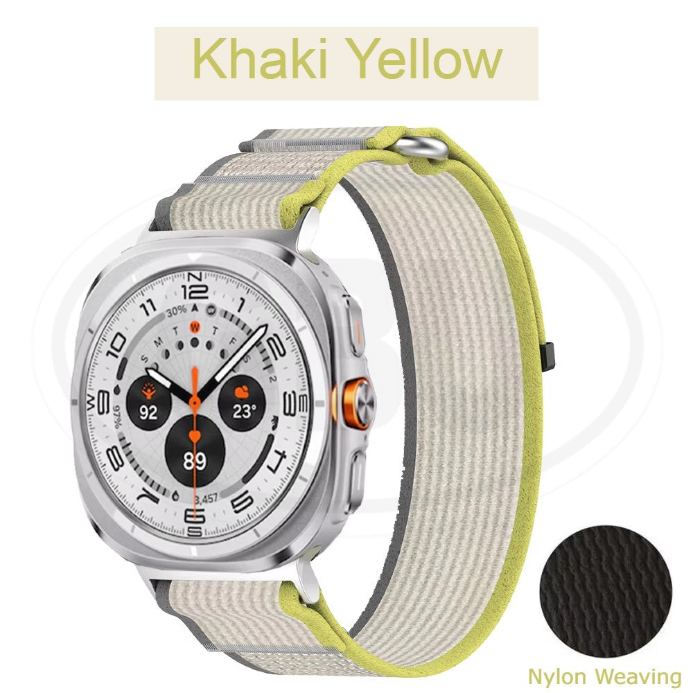 Samsung Galaxy Watch Ultra 2 / Samsung Ultra Watch Nylon Tali Silikon Lembut / Watch Strap (High Quality)
