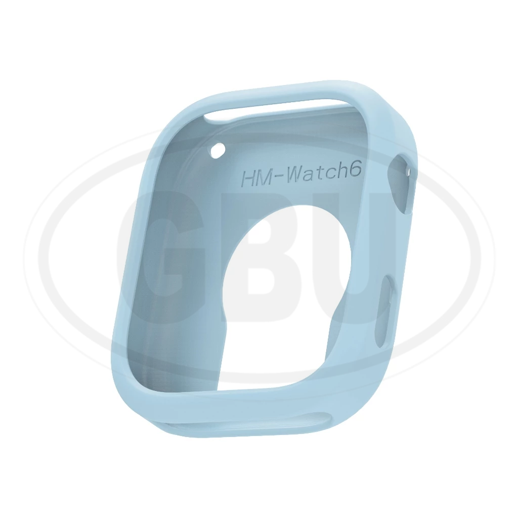 Redmi Watch 6 Sarung Full Built-in Tempered Glass Cover / Sarung Half Silikon - No Screen