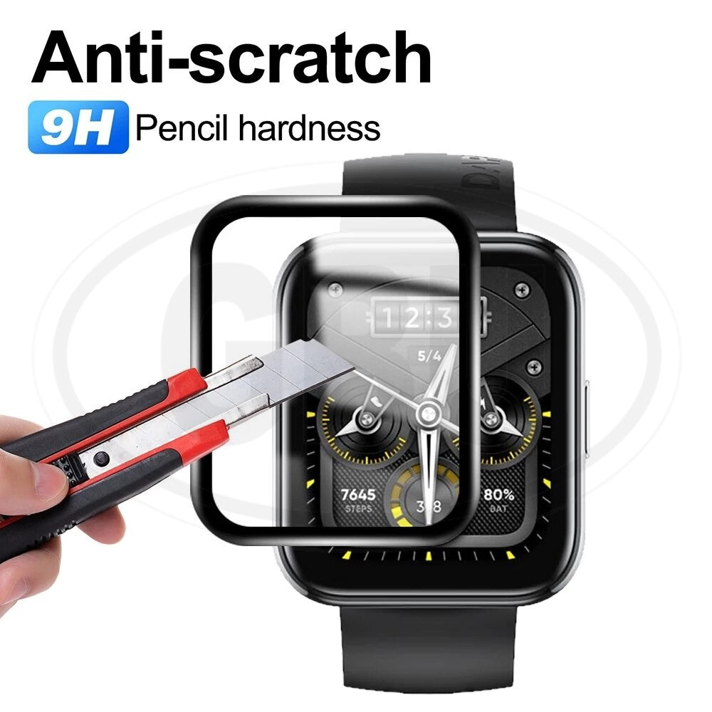 [2pcs] Realme Watch 2 / Watch 2 Pro / Watch2 / Watch2 Pro 3D Full Cover Screen Protector - Full Screen