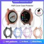 Garmin Vivoactive 4 / 4S TPU Half Cover Protector Case - No Screen