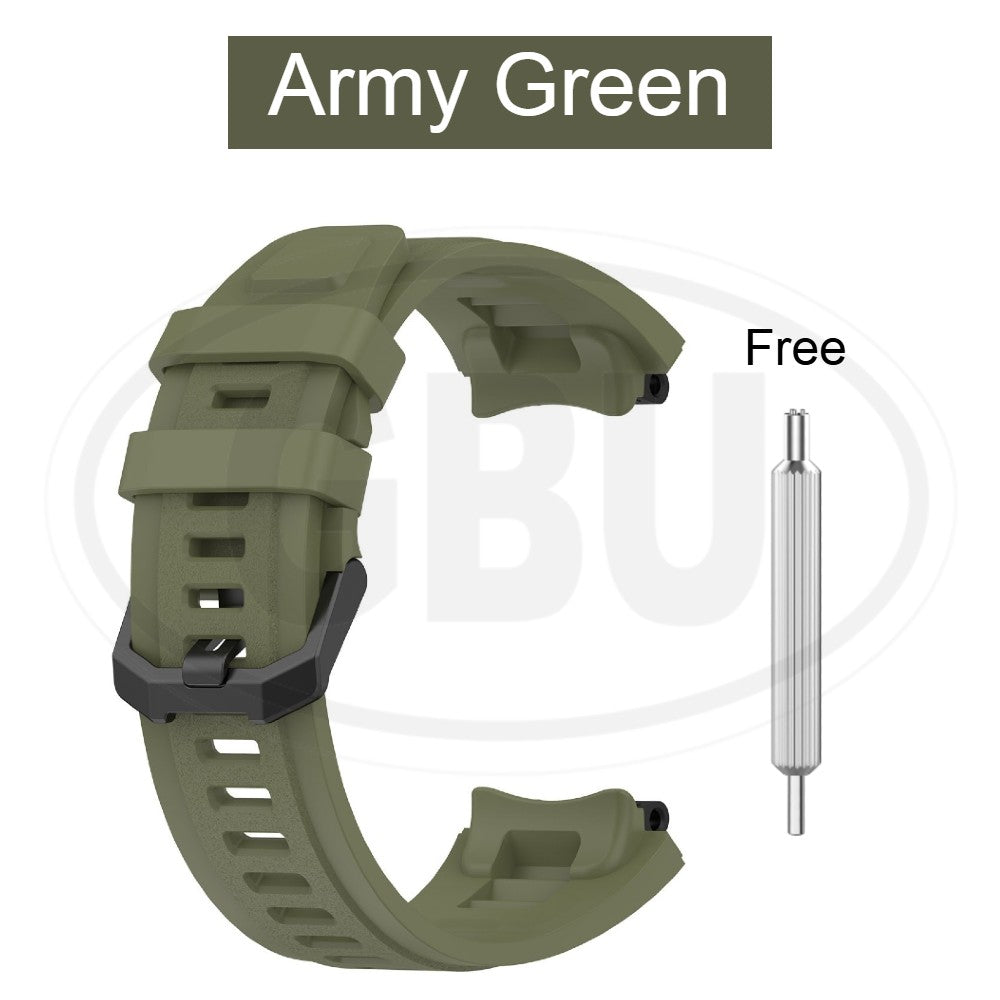 Amazfit T Rex 2 / T-Rex 2 Smartwatch Tali Silikon Lembut / Watch Strap (High Quality) - 22mm