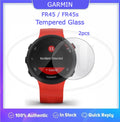 [2pcs] Garmin Forerunner 45 / Forerunner 45s Screen Protector HD Tempered Glass