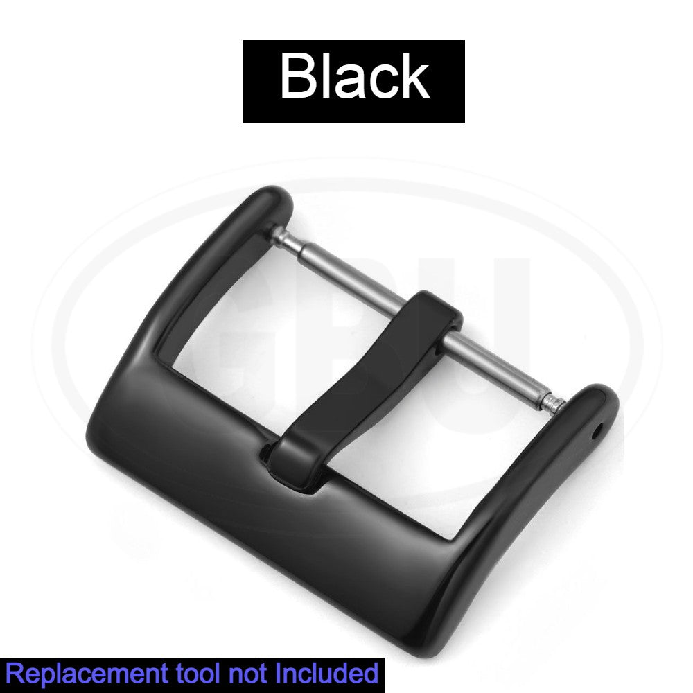 Watch Buckle Strap Buckles 18mm 20mm 22mm Watch Band Strap Pin Buckles - Elegant Design 304L Stainless Steel
