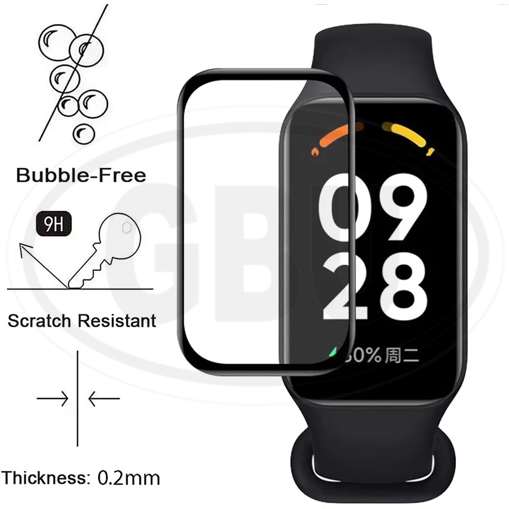 Xiaomi Redmi Smart Band 2 / Redmi Band 2 3D Full Cover Screen Protector - Full Screen