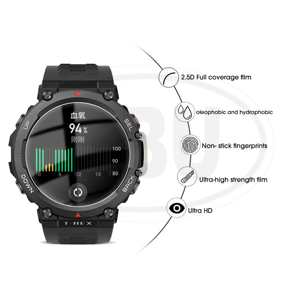[2pcs] Amazfit T-Rex 2 / T Rex 2 Screen Protector HD Tempered Glass