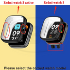 Xiaomi Redmi Watch 3 / Redmi Watch 3 Active TPU Full Protector Cover Case