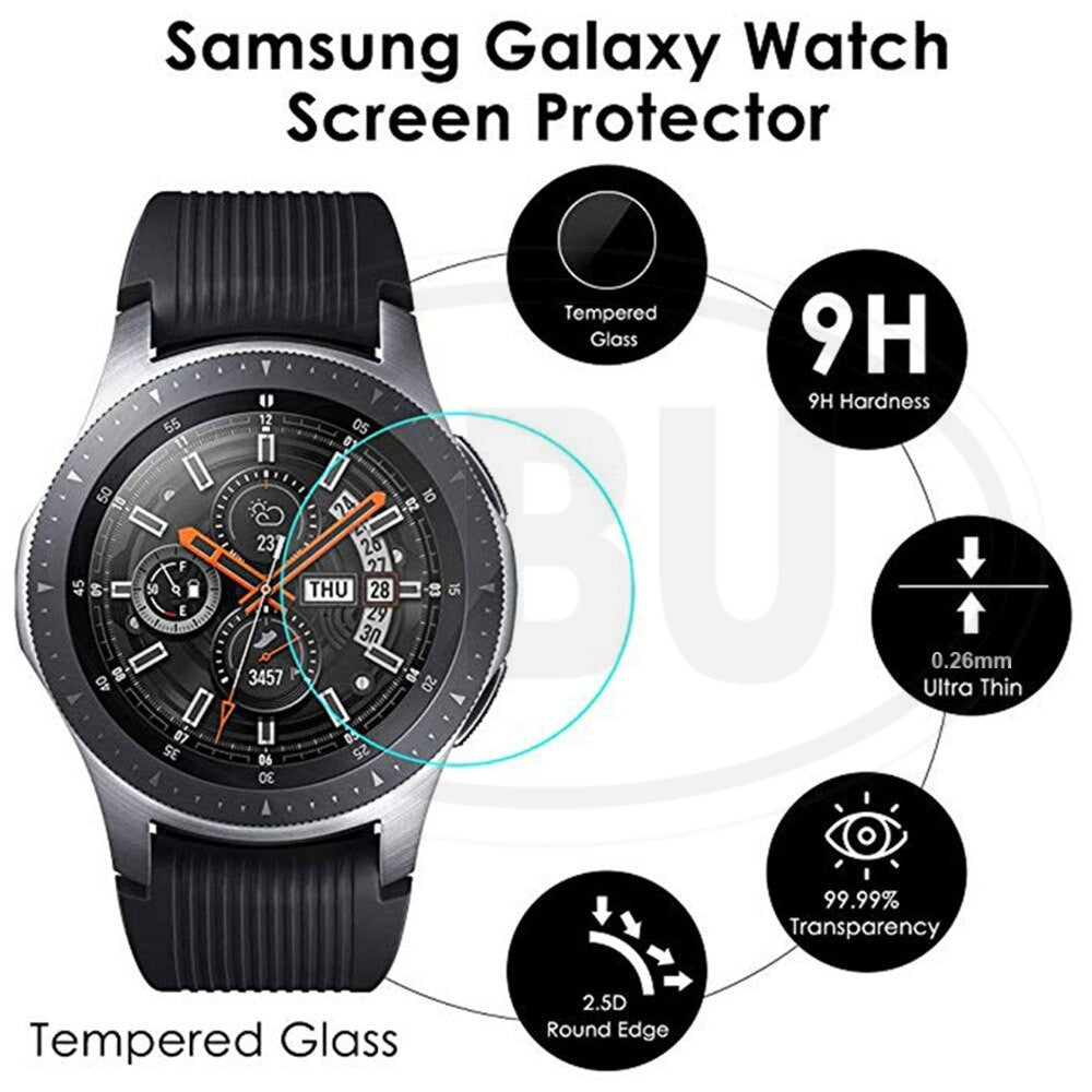 [2pcs] Samsung Gear S4 / Gear S3 / Gear S3 Frontier / R770 / R760 Screen Protector HD Tempered Glass