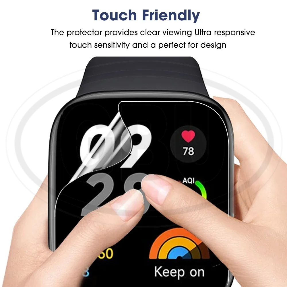 [2pcs] Xiaomi Redmi Watch 3 / Redmi Watch 3 Active Hydrogel Watch Screen Protector