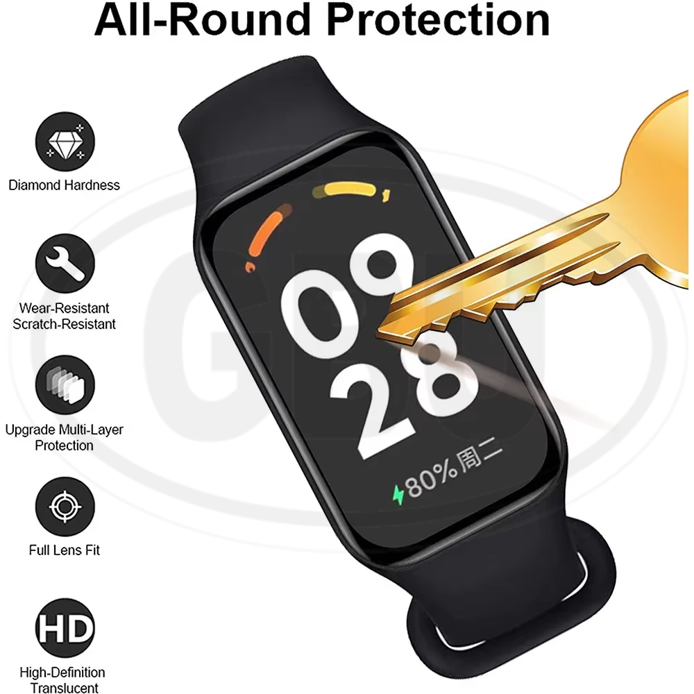 Xiaomi Redmi Smart Band 2 / Redmi Band 2 3D Full Cover Screen Protector - Full Screen