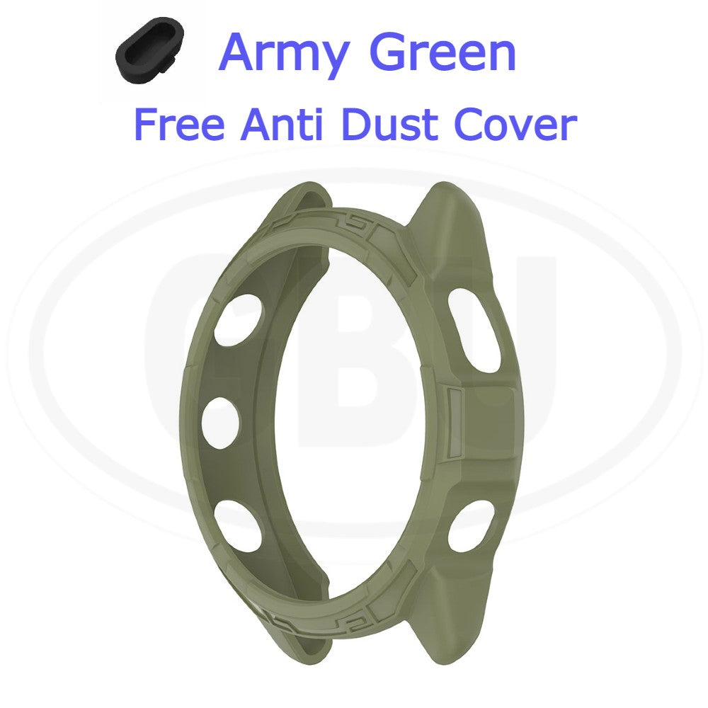 Garmin Forerunner 265 / Forerunner 265s / FR265 / FR265s TPU Half Cover Protector Case - No Screen