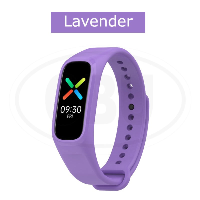 OPPO Band Silicone Wristband Replacement Strap Band - Black Color Buckle