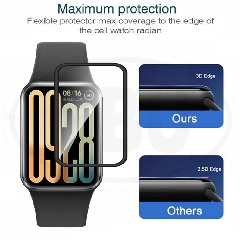 Xiaomi Smart Band 9 Active / Xiaomi Smart Band 9 Pro / Mi Band 9 Pro / 9 Active Full Cover 3D Screen Protector