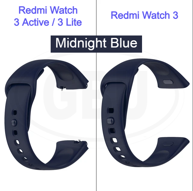 Xiaomi Redmi Watch 3 Active /  Redmi Watch 3 Smart Watch Soft Silicone Replacement Strap Band