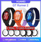 Compatible with Huawei GT Runner 2 Sarung Full Built-in Tempered Glass / Sarung Half Silikon - No Screen  (NOT ORIGINAL)