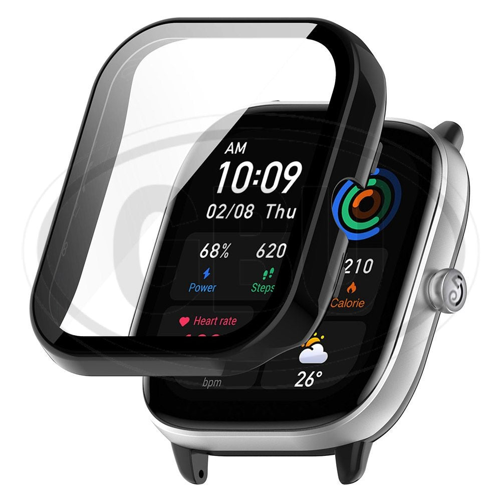 Amazfit GTS 4 Mini / GTS 4 / GTS4 Mini / GTS4 2-in-1 Full Cover Case with Tempered Glass Protector Screen