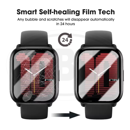 < 2pcs > Amazfit Active 3D Full Cover Screen Protector - Full Screen