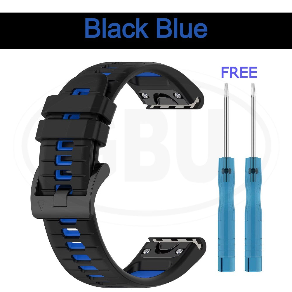 Garmin Fenix 8 51mm Amoled Solar / Fenix 7X Pro 51mm Sapphire Solar / Fenix 7X Solar QuickFit Tali Watch Strap - 26mm