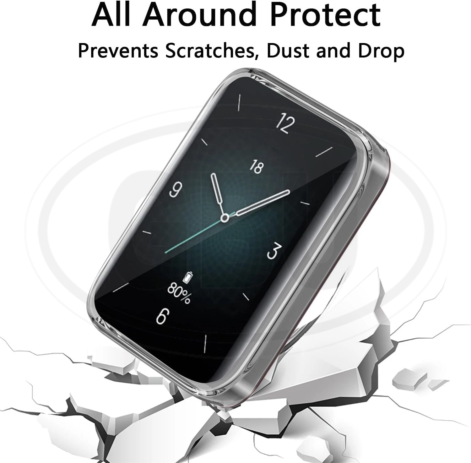 Honor Band 10/ Honor Band 9 Sarung Full TPU Built-in Screen Protector Cover