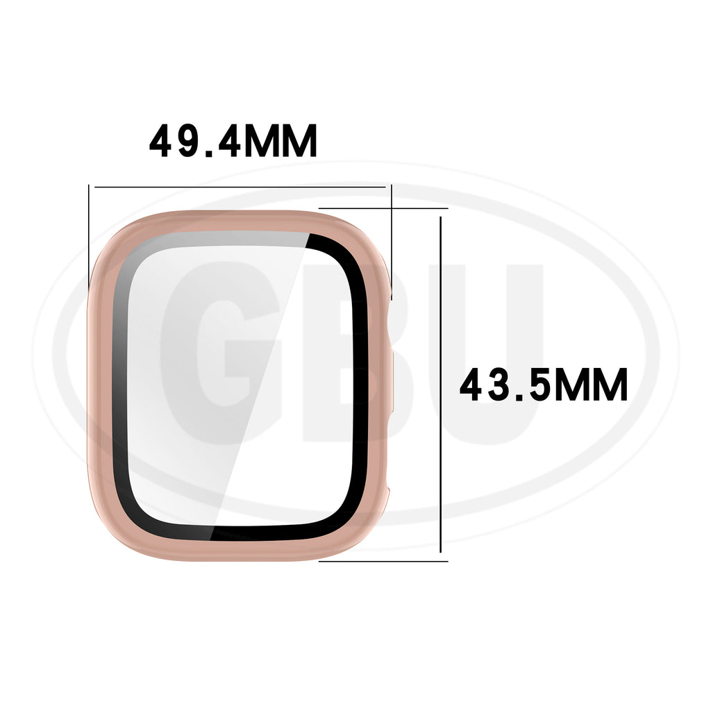 Honor Watch X5i Sarung Full Built-in Tempered Glass Cover / Sarung Half Silikon - No Screen