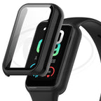 Compatible with Amazfit Band 7 Sarung Full Built-in Tempered Glass Cover (NOT ORIGINAL)