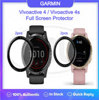 [2pcs] Garmin Vivoactive 4 / Vivoactive 4s / Vivoactive4 / Vivoactive4s / 3D Full Cover Screen Protector - Full Screen