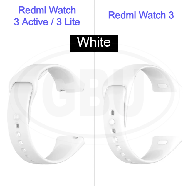 Xiaomi Redmi Watch 3 Active /  Redmi Watch 3 Smart Watch Soft Silicone Replacement Strap Band