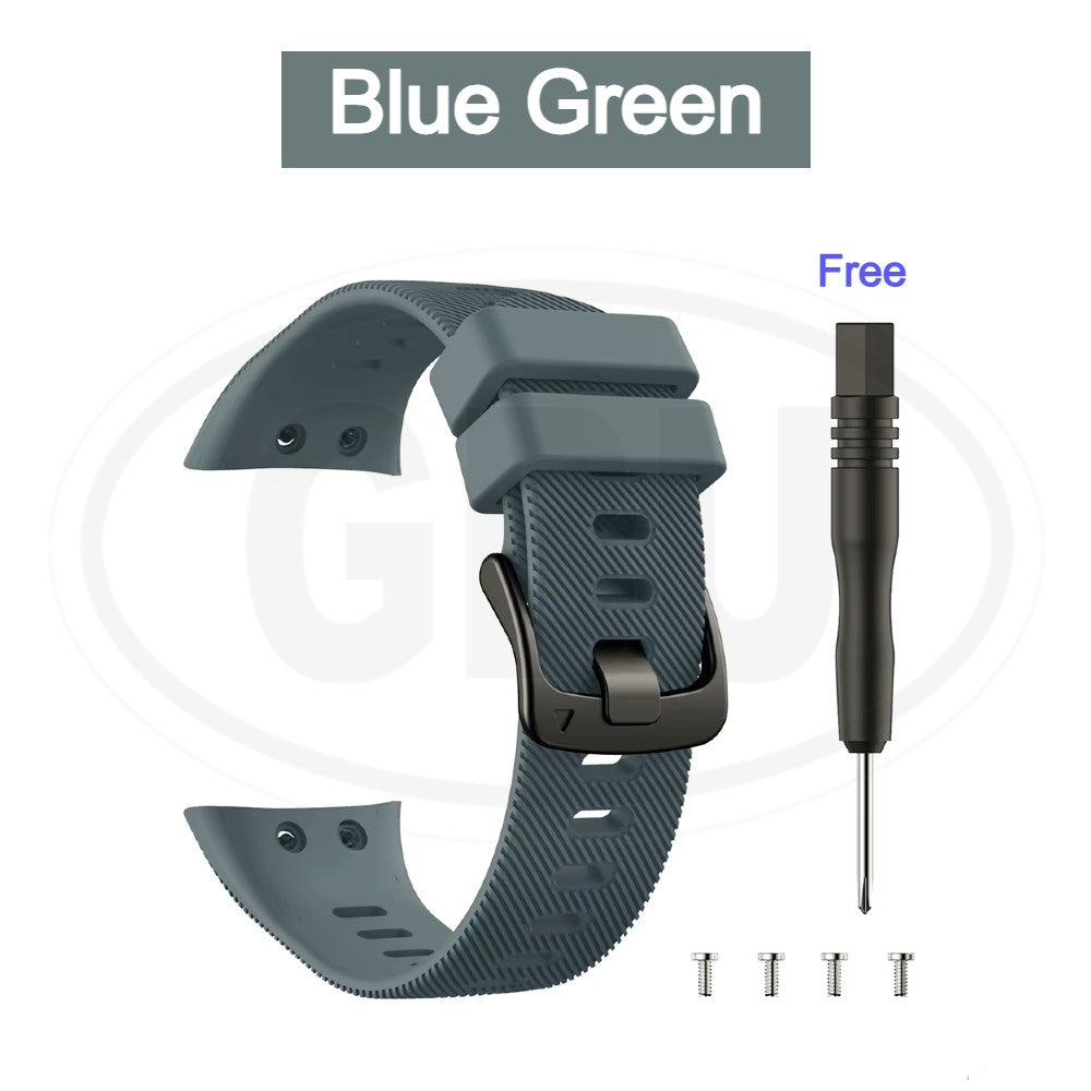 Garmin Forerunner 45 / Forerunner 45s / Swim 2 Smartwatch Tali Silikon Lembut / Watch Strap (High Quality)