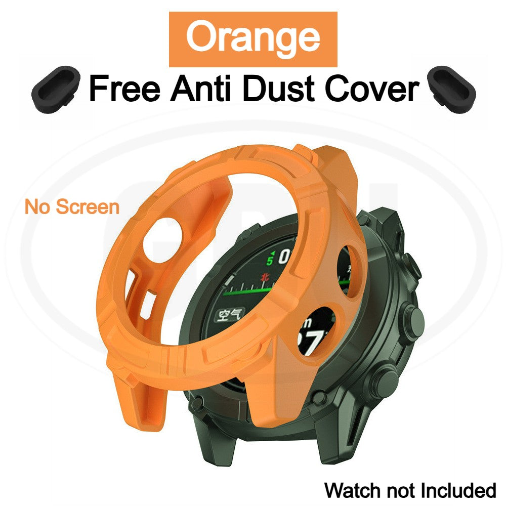 Garmin Descent G2 / Descent G1 Sarung Half Silikon - No Screen  PERCUMA Anti-Dust Cover