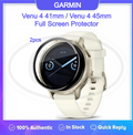 [2pcs] Garmin Venu 4 41mm / Venu 4 45mm 3D Full Cover Screen Protector - Full Screen
