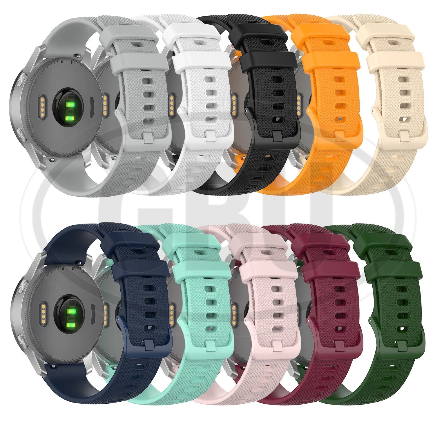 Suunto 3 / Suunto 3 Fitness Soft Silicone Replacement Watch Band Strap - 20mm ( High Quality )